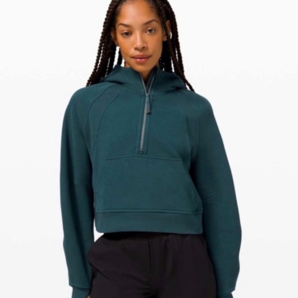 Scuba Oversized Half-Zip Hoodie NWOT